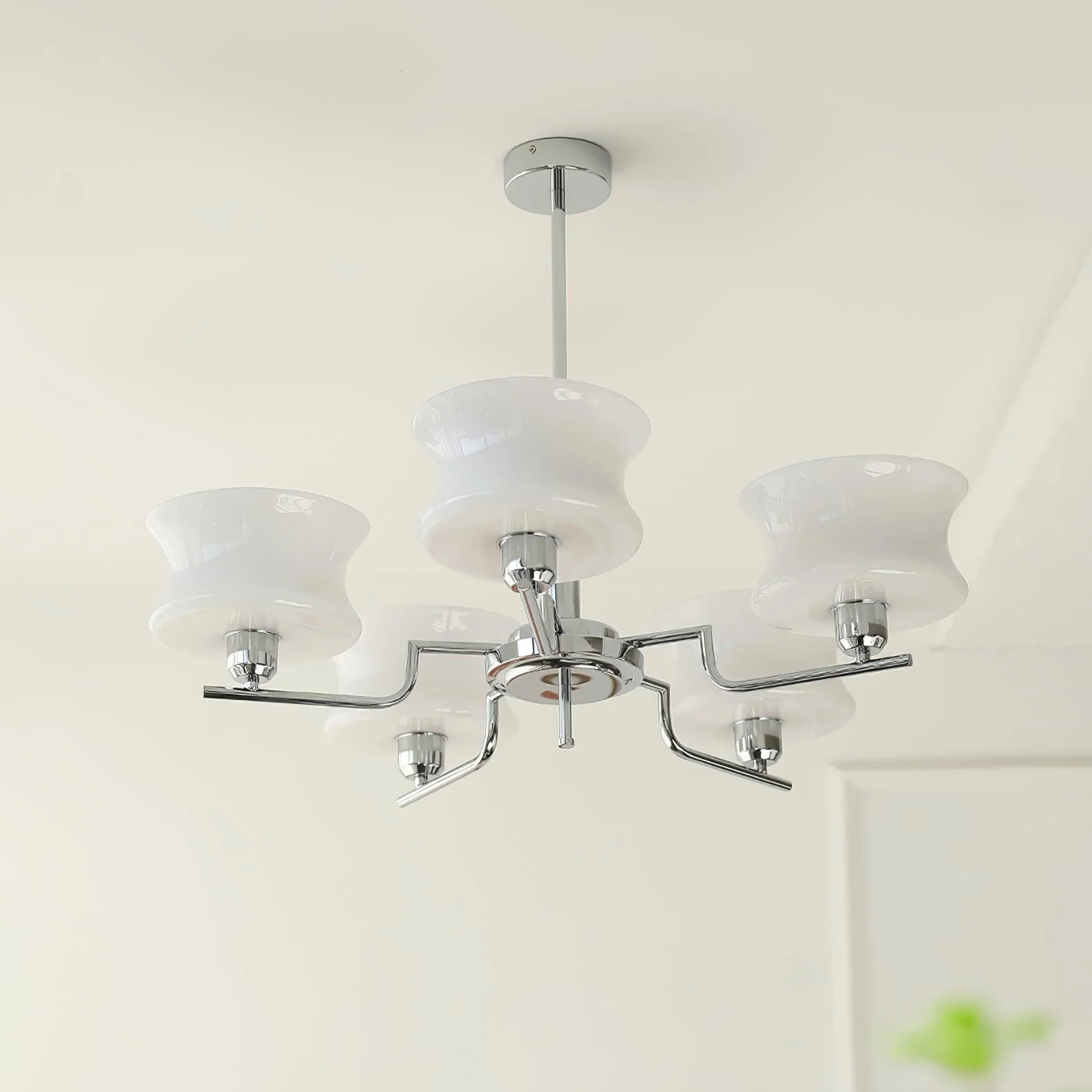 Valentina Vintage Metal Glass Pendant Light Bedroom Living Room