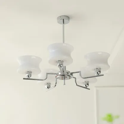 Valentina Vintage Metal Glass Pendant Light Bedroom Living Room