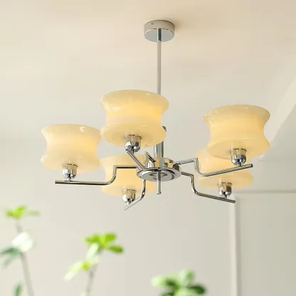 Valentina Vintage Metal Glass Pendant Light Bedroom Living Room