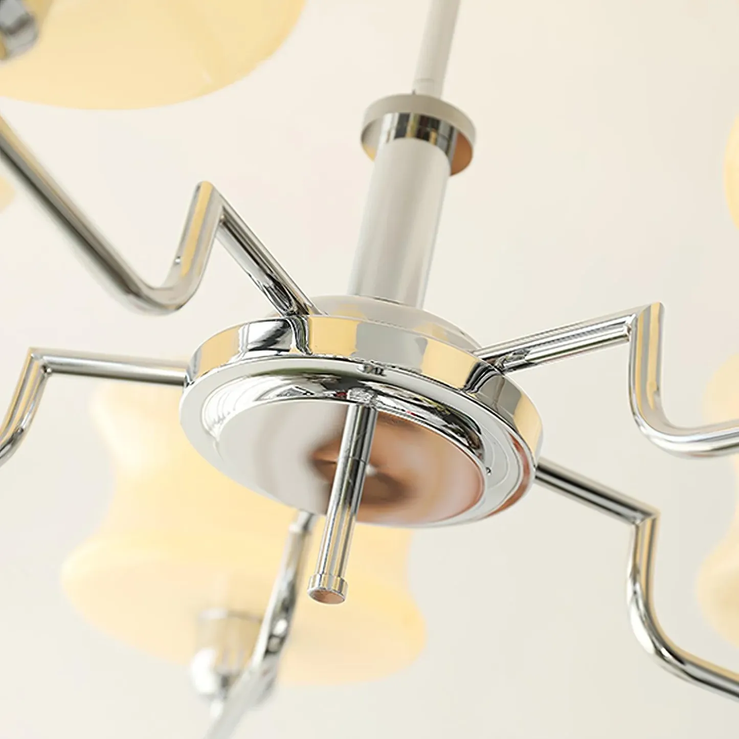 Valentina Vintage Metal Glass Pendant Light Bedroom Living Room