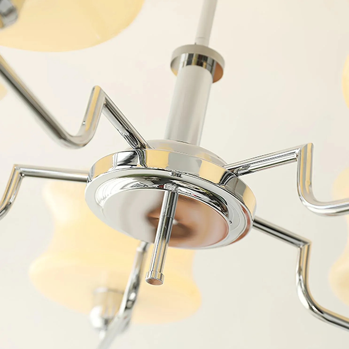Valentina Vintage Metal Glass Pendant Light Bedroom Living Room