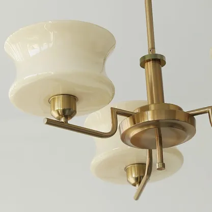 Valentina Vintage Metal Glass Pendant Light Bedroom Living Room