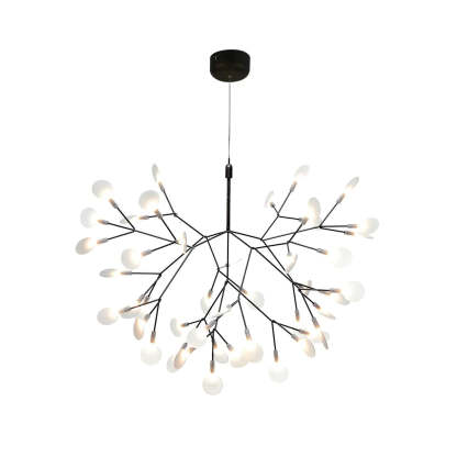 Olivia Sputnik Firefly Chandelier, Modern Lighting Fixture
