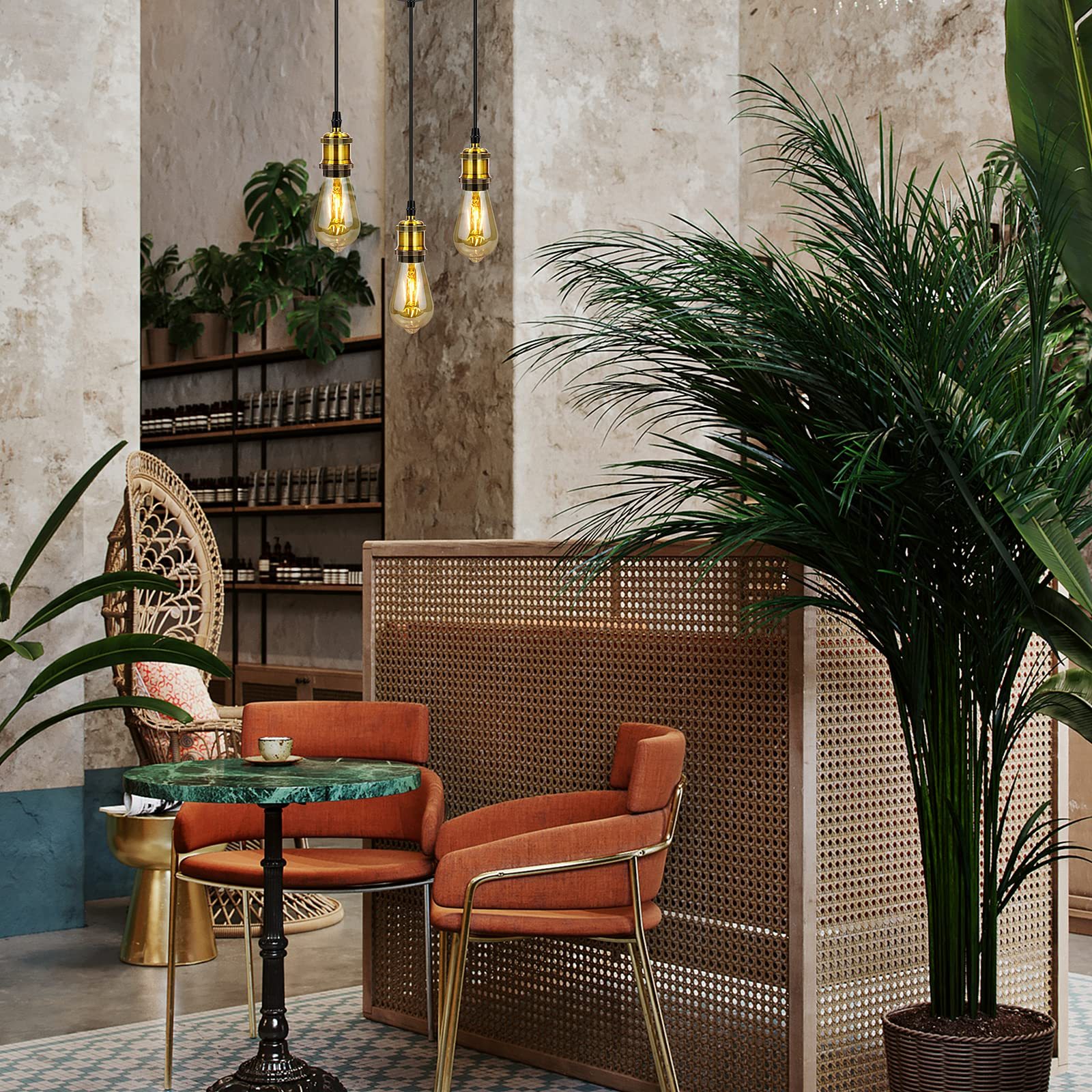 Alessio Pendant Lights in modern restaurant decor