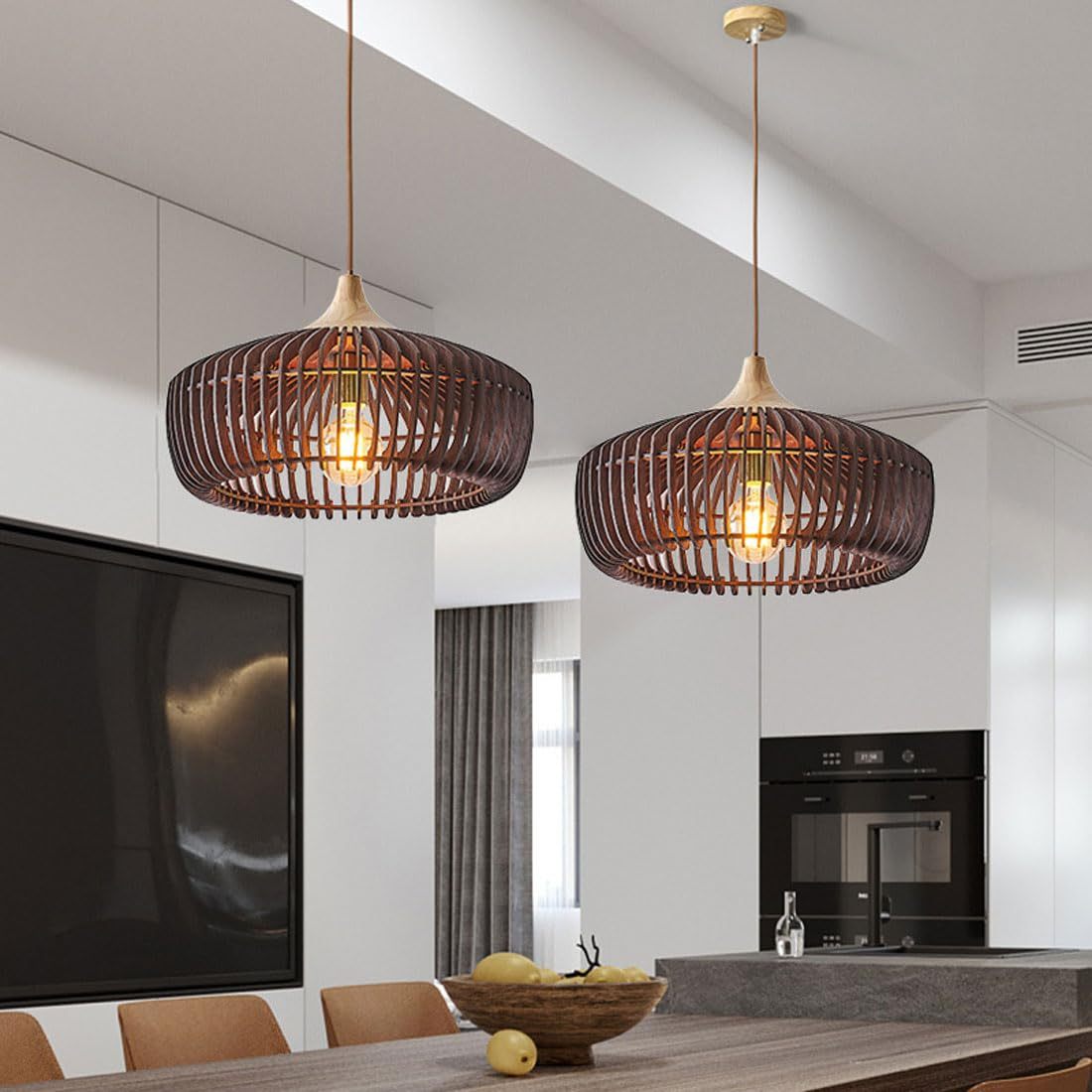 Ozawa Nordic Pendant Lights in Dining Room