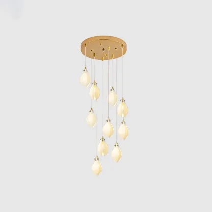 Carins Modern Unusual Ceramic Pendant Light Living Room Hallway