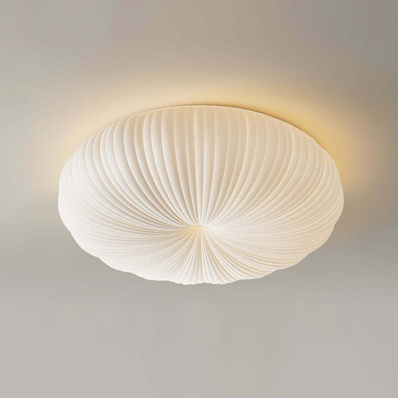 Quinn Minimalist LED Flush Mount Ceiling Light Metal Acrylic Bedroom