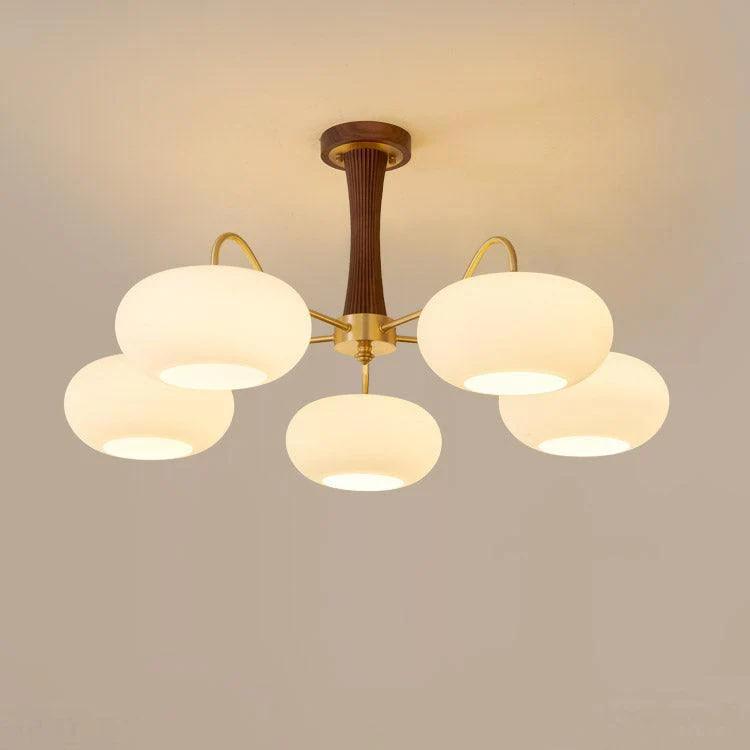 Valentina Vintage Metal Wood  Pendant Light Bedroom Living Room