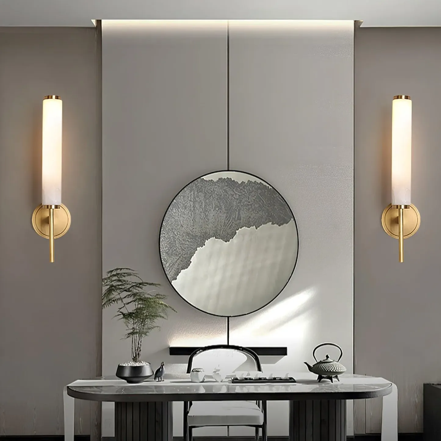 Alessio Modern Unusual Resin Wall Light Bedroom Living Room Hallway