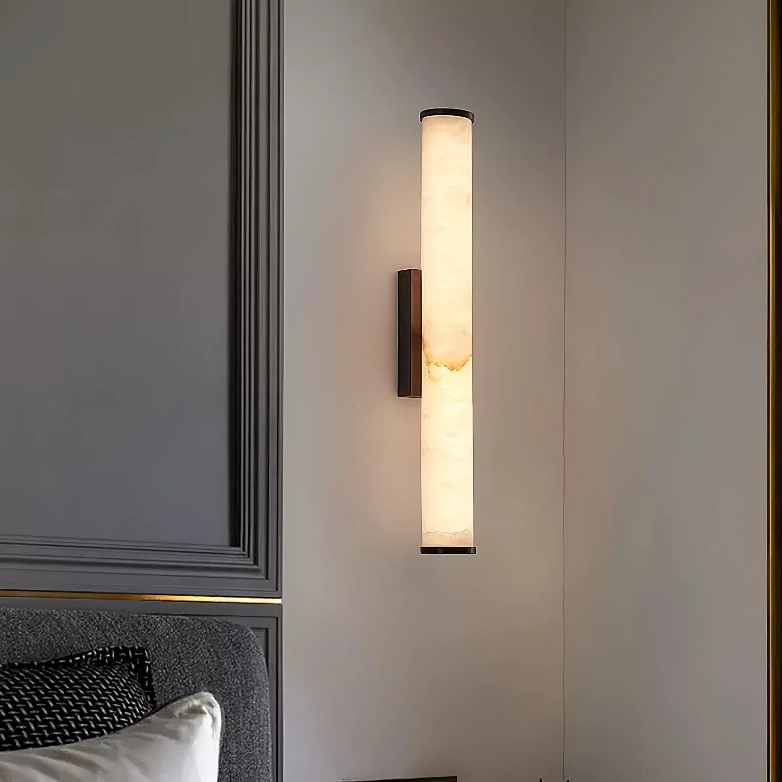 Alessio Modern Urban Metal Resin Wall Light Bedroom Living Room