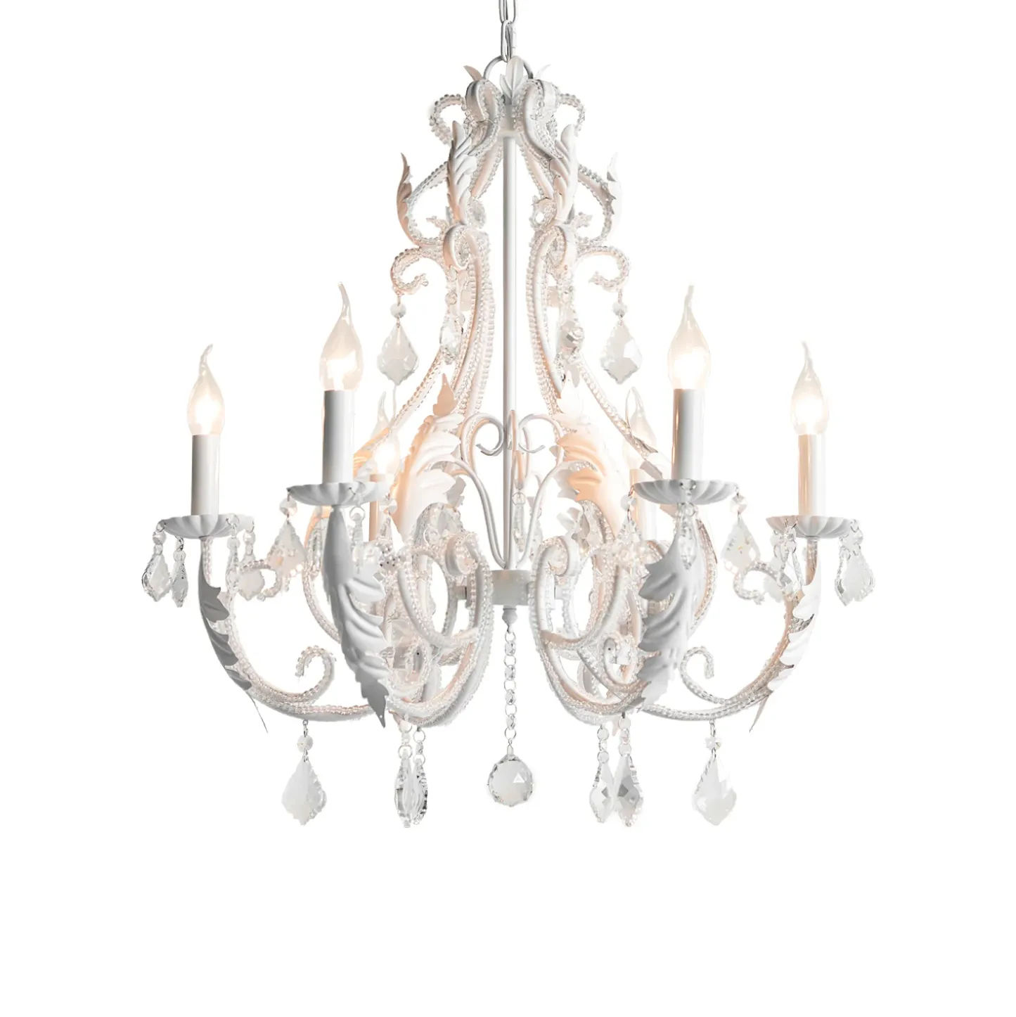 Marilyn Vintage Luxury Crystal Candle Holder Chandelier Living Room Bedroom