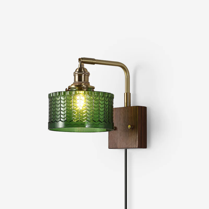 Hailie Emerald Glow Wall Lamp