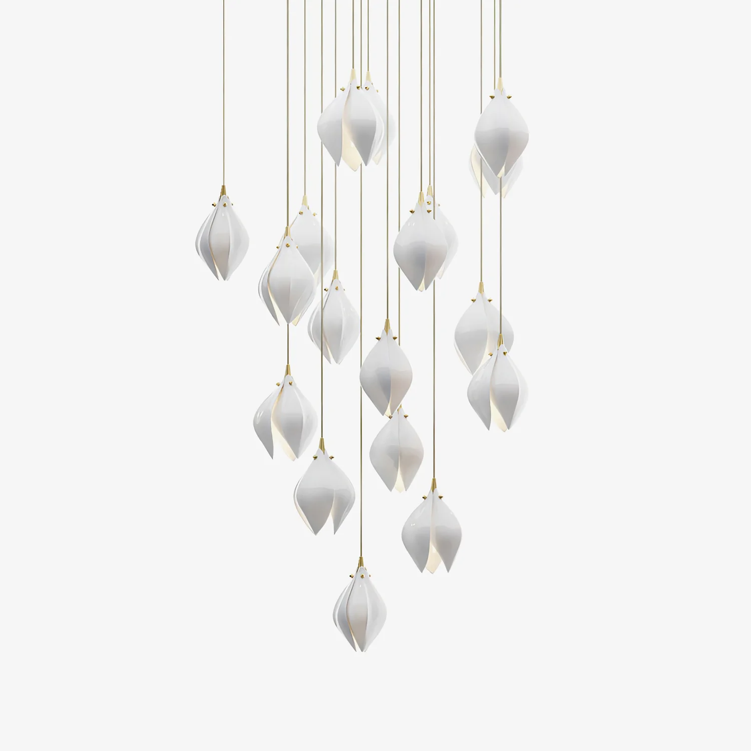 Carins Modern Unusual Ceramic Pendant Light Living Room Hallway