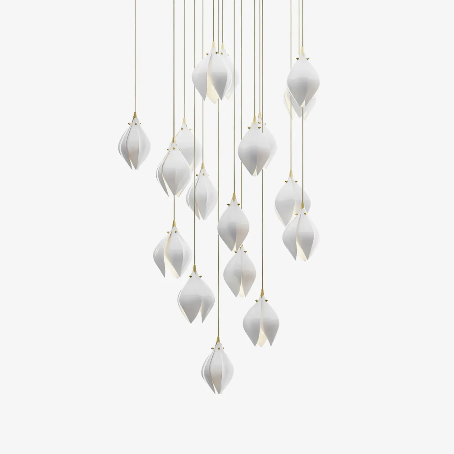 Carins Modern Unusual Ceramic Pendant Light Living Room Hallway