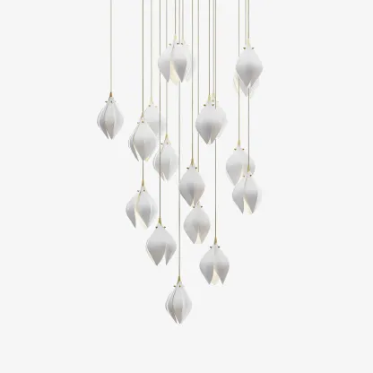 Carins Modern Unusual Ceramic Pendant Light Living Room Hallway