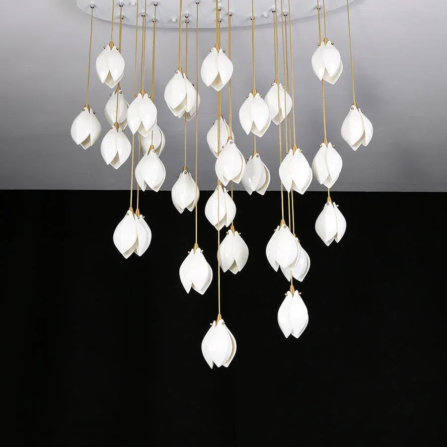 Carins Modern Unusual Ceramic Pendant Light Living Room Hallway