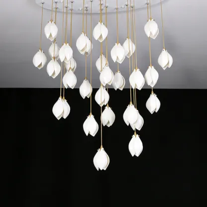 Carins Modern Unusual Ceramic Pendant Light Living Room Hallway