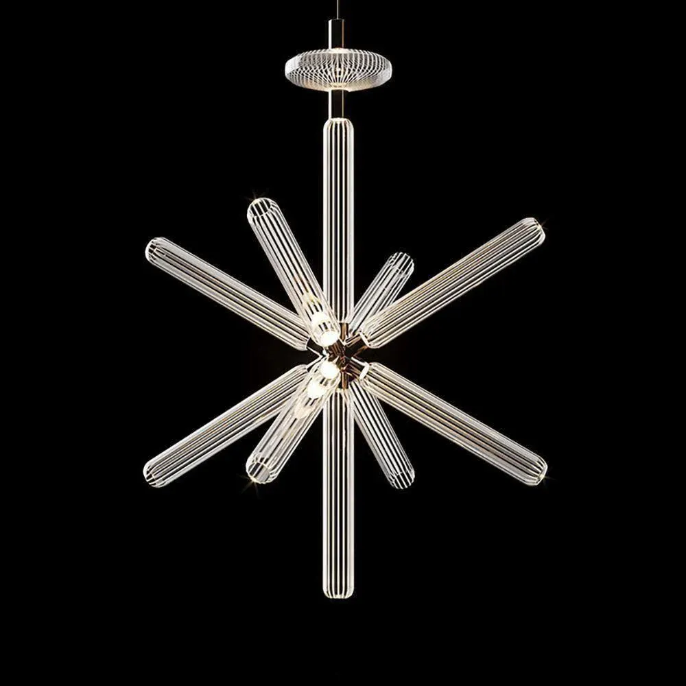 Alessio Vintage Metal Glass Pendant Light Bedroom Living Room