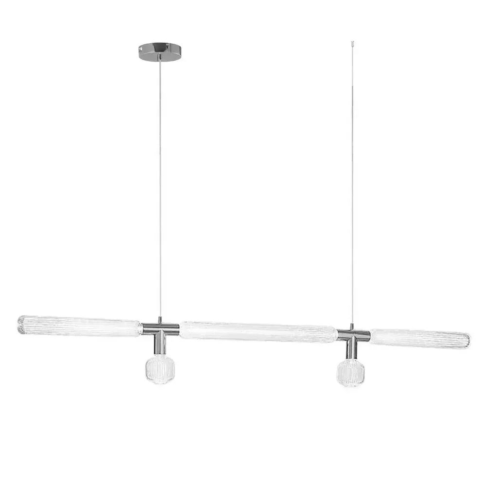 Alessio Vintage Metal Glass Pendant Light Bedroom Living Room