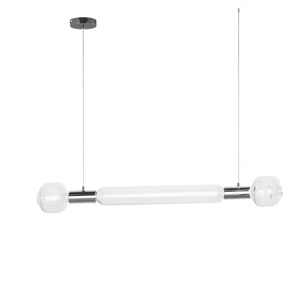 Alessio Vintage Metal Glass Pendant Light Bedroom Living Room