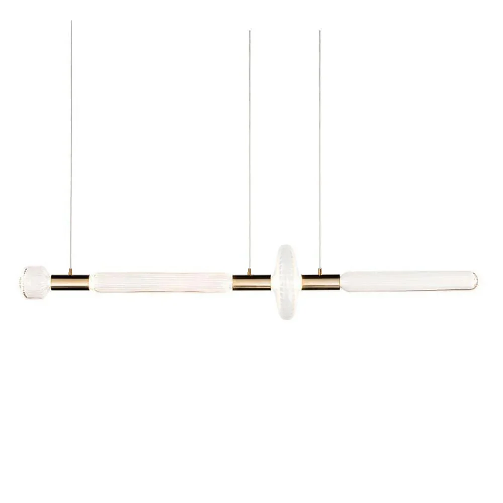 Alessio Vintage Metal Glass Pendant Light Bedroom Living Room