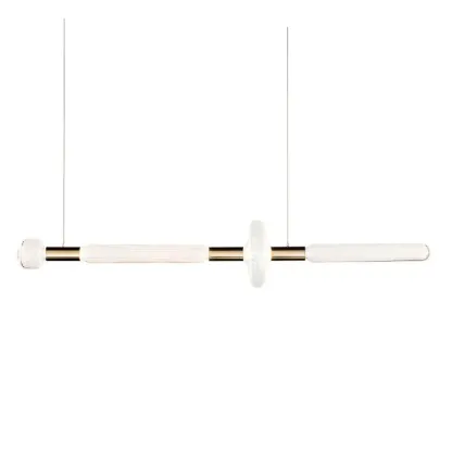 Alessio Vintage Metal Glass Pendant Light Bedroom Living Room