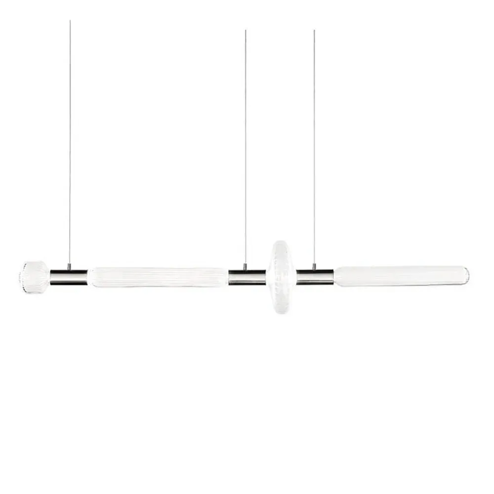 Alessio Vintage Metal Glass Pendant Light Bedroom Living Room