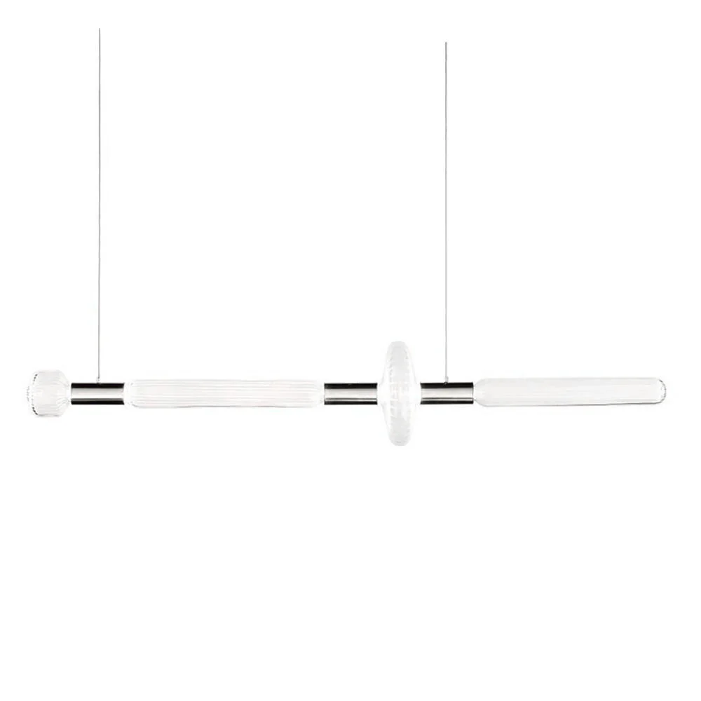 Alessio Vintage Metal Glass Pendant Light Bedroom Living Room