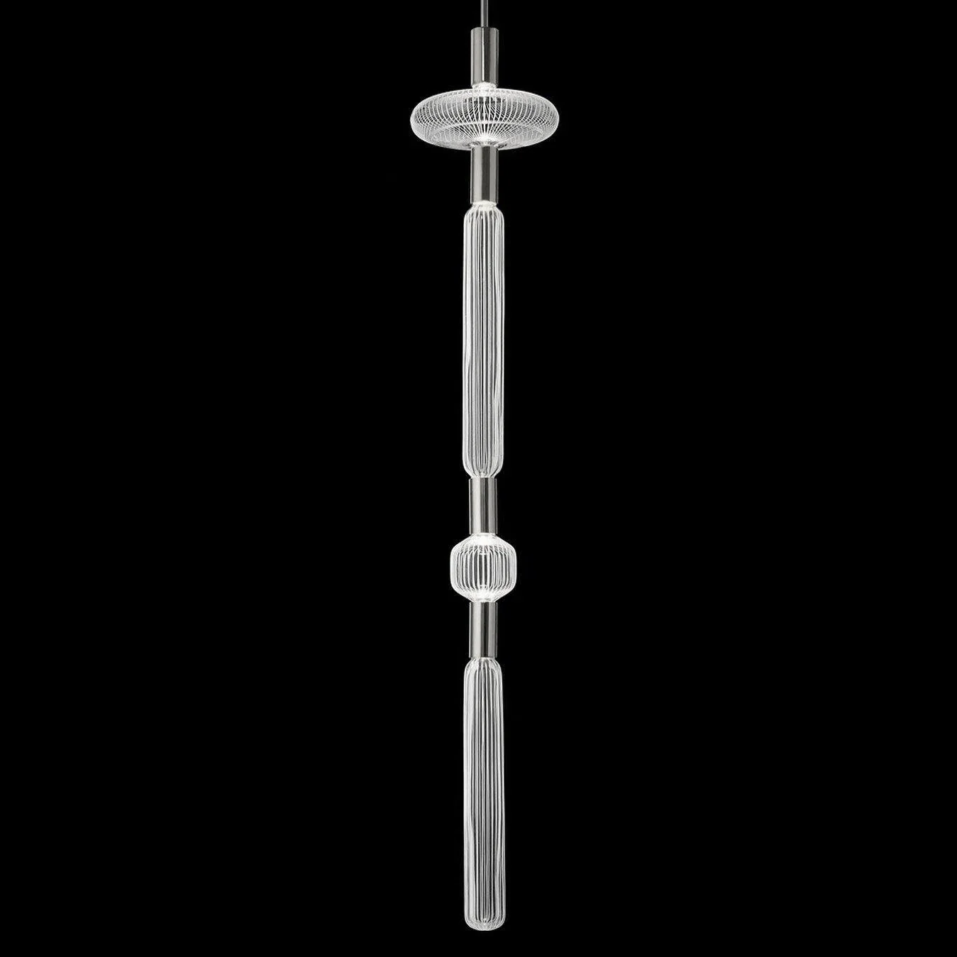 Alessio Vintage Metal Glass Pendant Light Bedroom Living Room