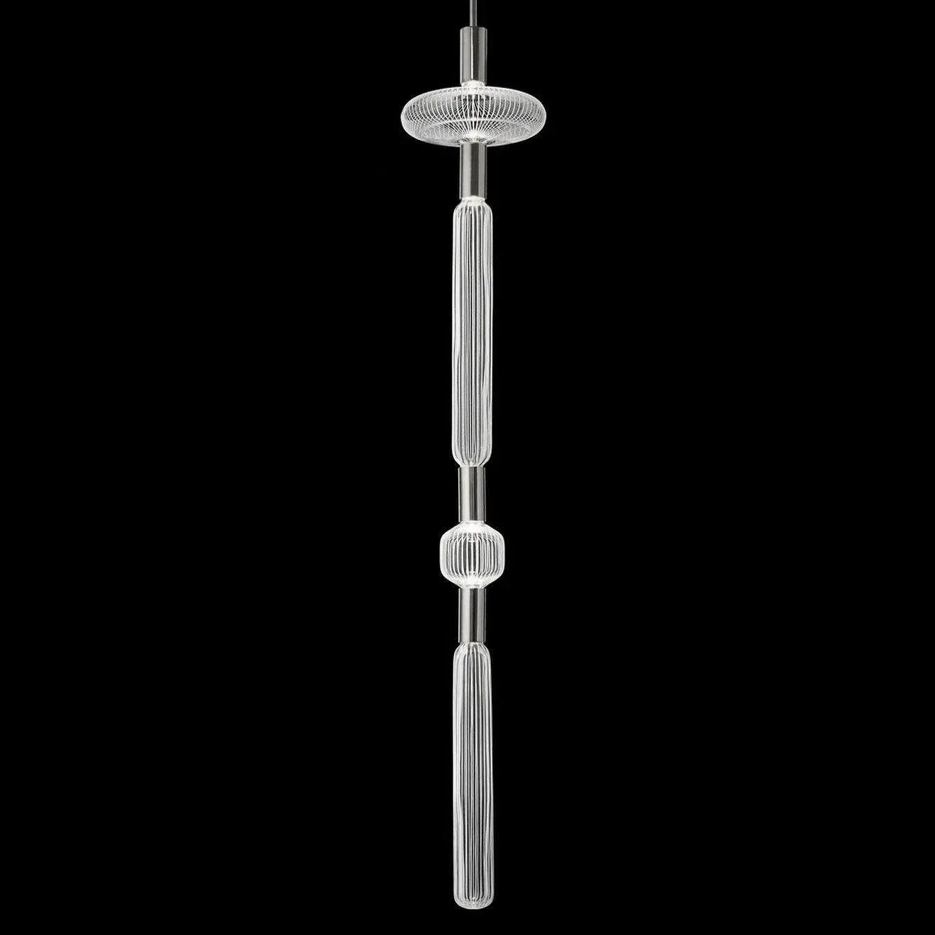 Alessio Vintage Metal Glass Pendant Light Bedroom Living Room