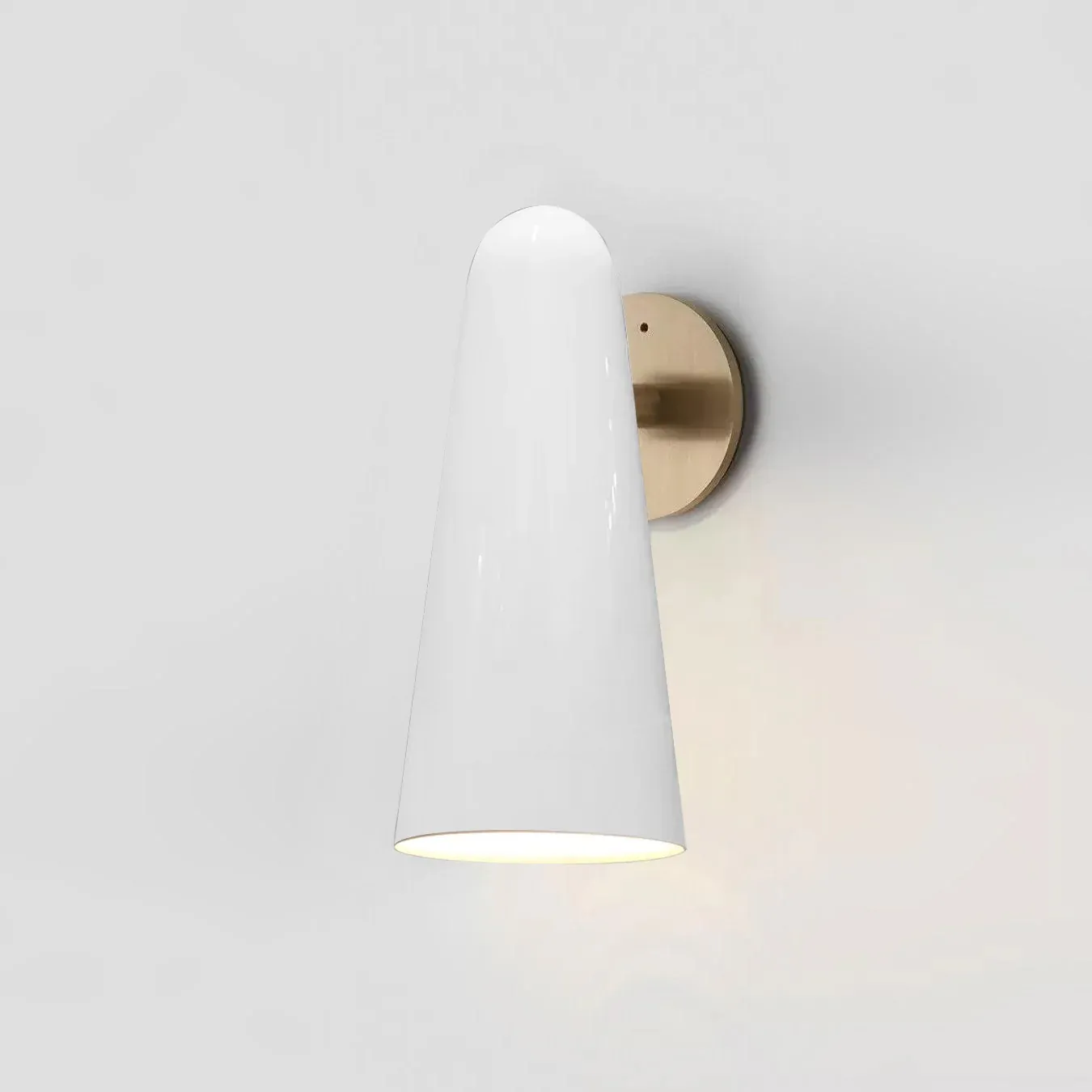 Edge Modern Unusual Glass Wall Light Shades Bathroom Bedroom Hallway