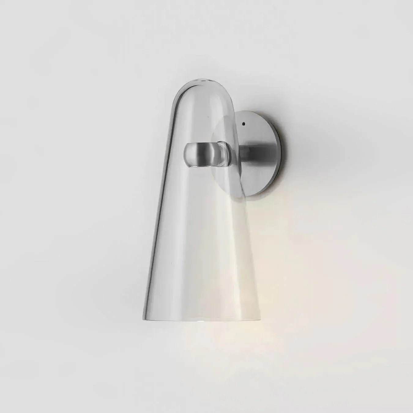 Edge Modern Unusual Glass Wall Light Shades Bathroom Bedroom Hallway