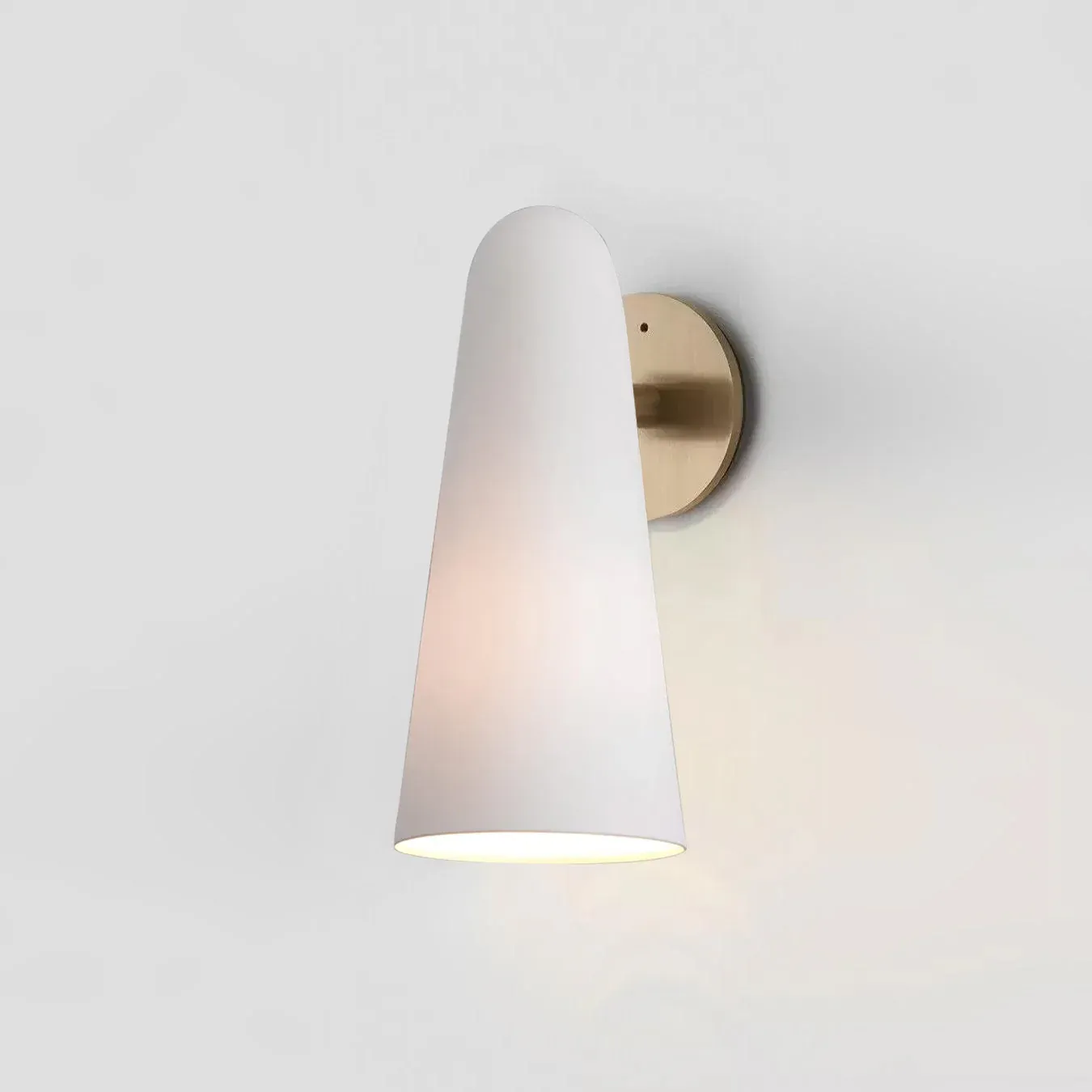 Edge Modern Unusual Glass Wall Light Shades Bathroom Bedroom Hallway