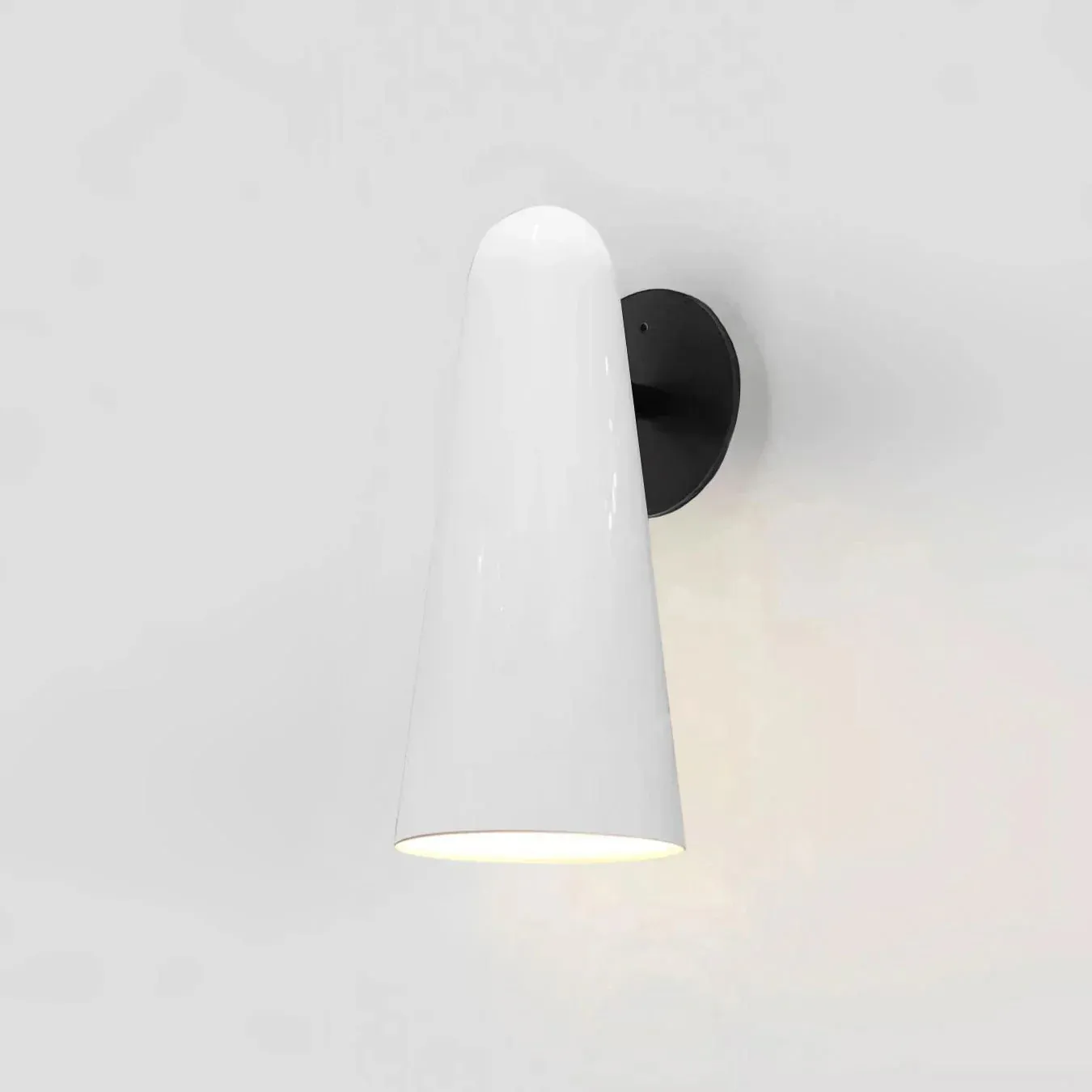 Edge Modern Unusual Glass Wall Light Shades Bathroom Bedroom Hallway