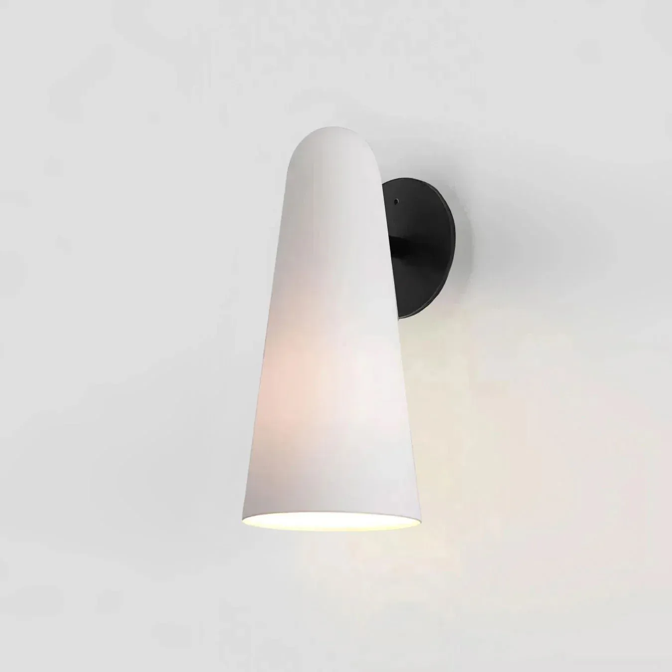 Edge Modern Unusual Glass Wall Light Shades Bathroom Bedroom Hallway