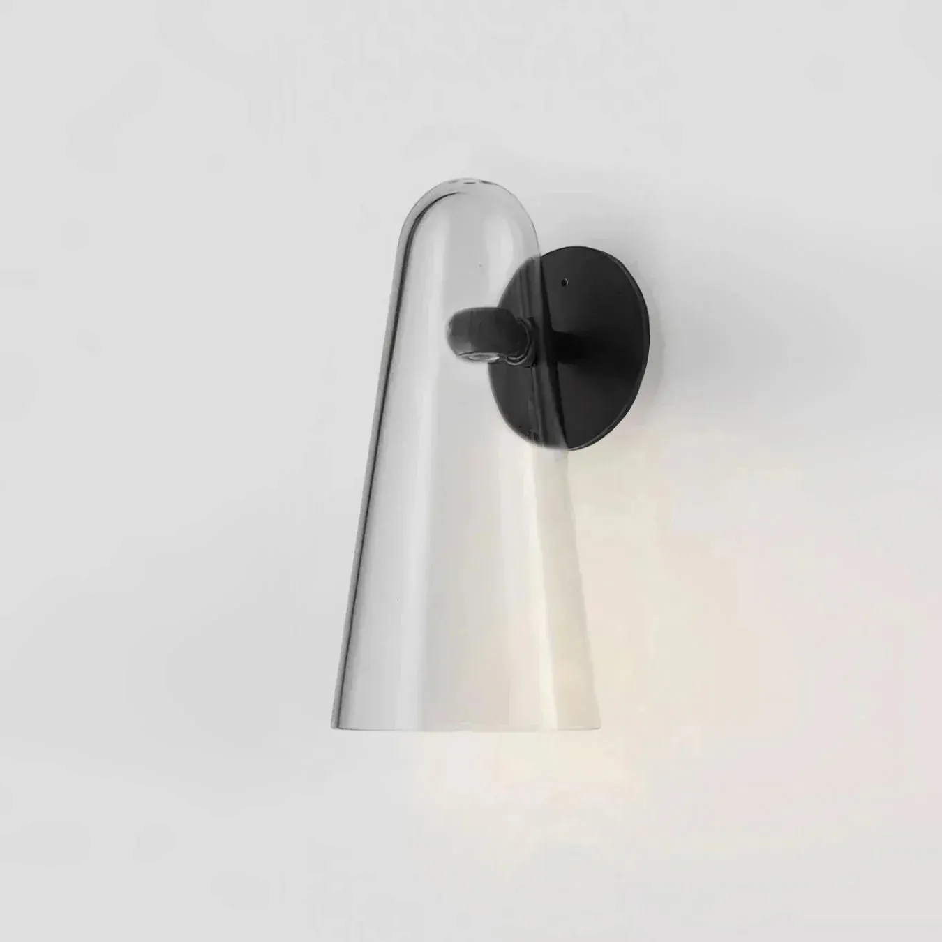 Edge Modern Unusual Glass Wall Light Shades Bathroom Bedroom Hallway