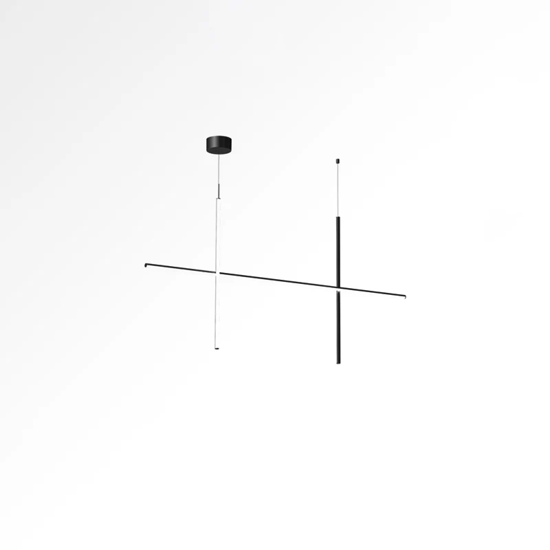 Valentina Minimalism Metal Gold Black Pendant Light Bedroom Living Room