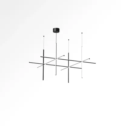 Valentina Minimalism Metal Gold Black Pendant Light Bedroom Living Room