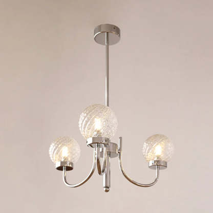 Valentina LED Pendant Light with glass ball shades