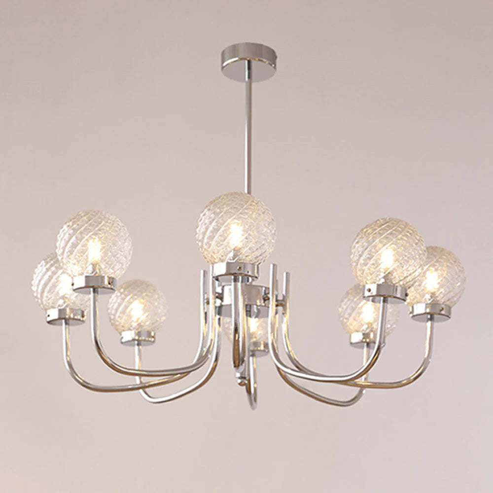 Valentina Fashion LED Pendant Light, glass ball chandelier