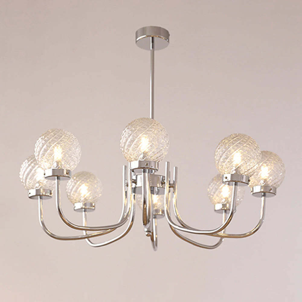 Valentina Fashion LED Pendant Light, glass ball chandelier
