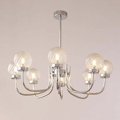 Valentina Fashion LED Pendant Light, glass ball chandelier