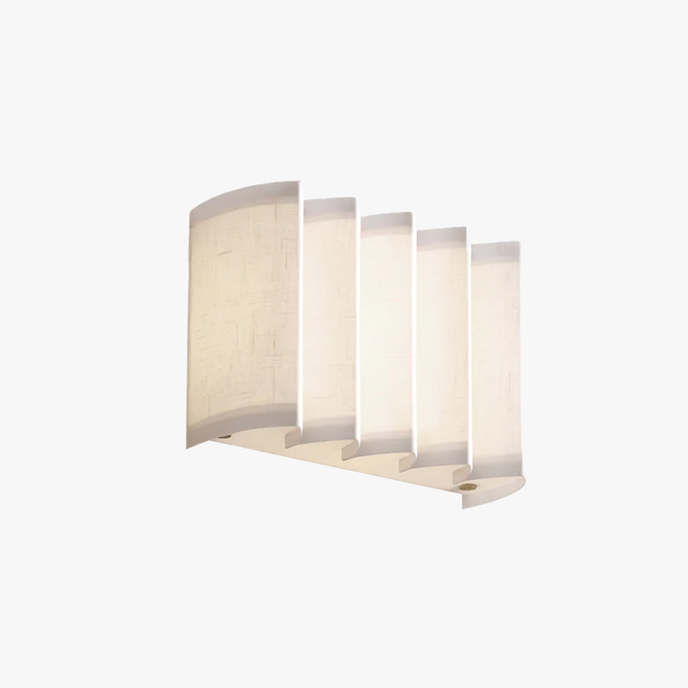Renée Natural Fabric Wall Lamp Dining Room Bedroom