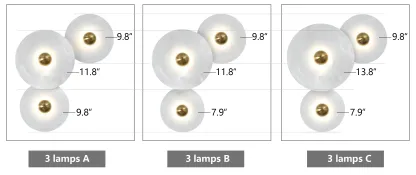 Jade Modern Metal  Alabaster Wall Lamp Dining Room Bedroom