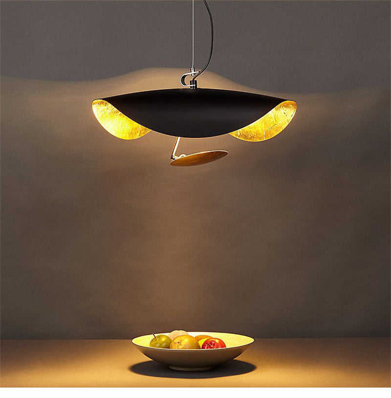 Eveline Pendant Light 3 color foil Dia 16"/24"/32"