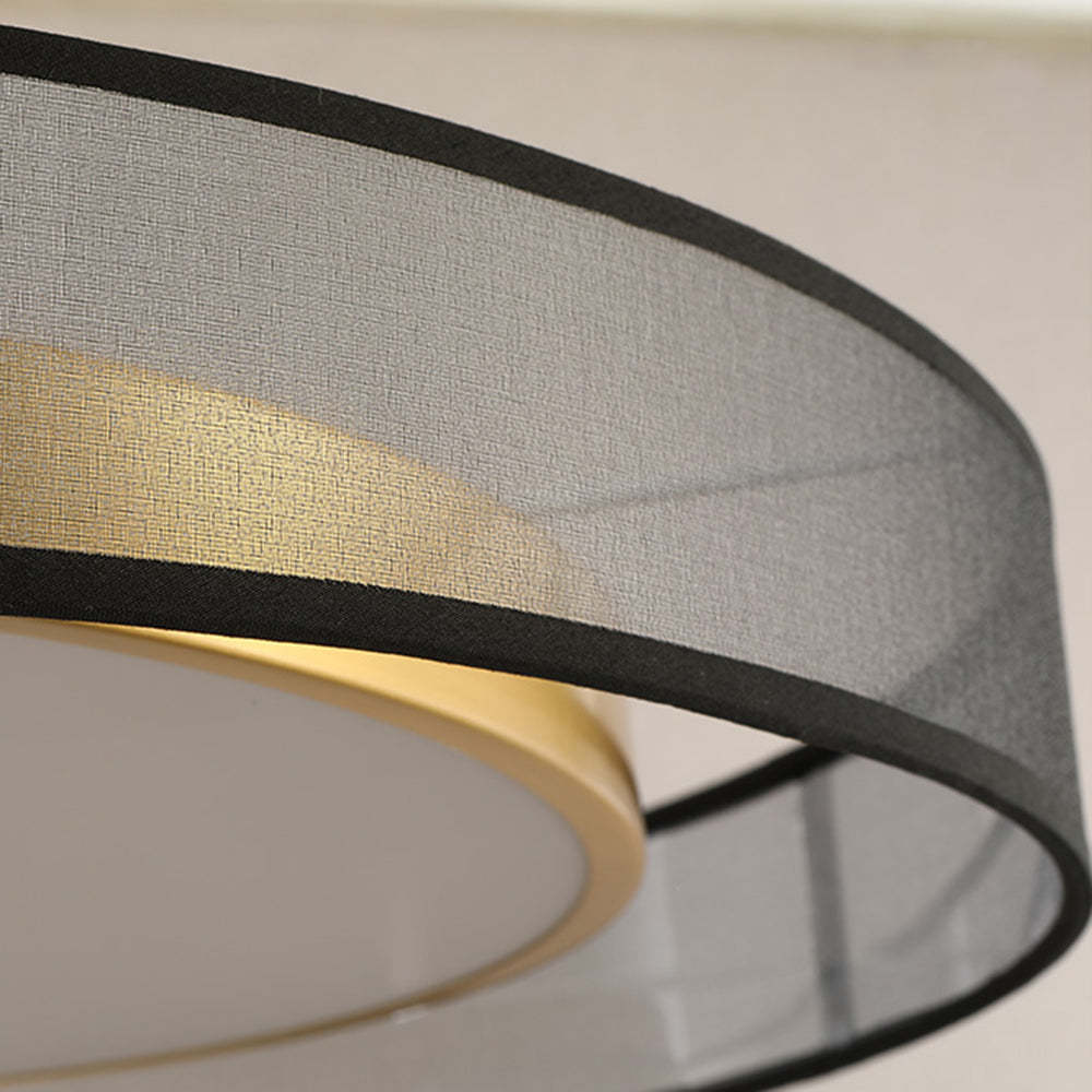 Close-up of Quinn Nordic LED Ceiling Light design