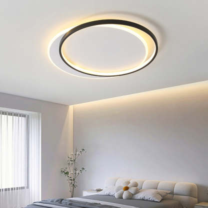 Quinn round ceiling light in bedroom