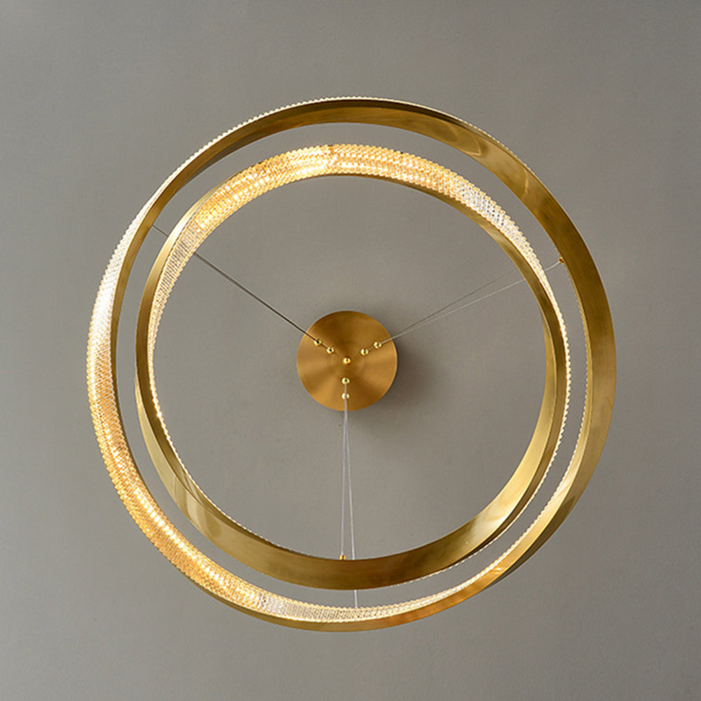 Arisha Ring Pendant Light - Spiral Design