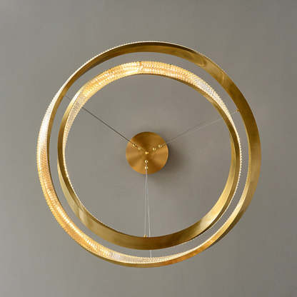 Arisha Ring Pendant Light - Spiral Design