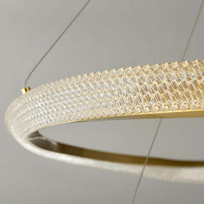 Arisha Spiral Pendant Light - Golden Finish